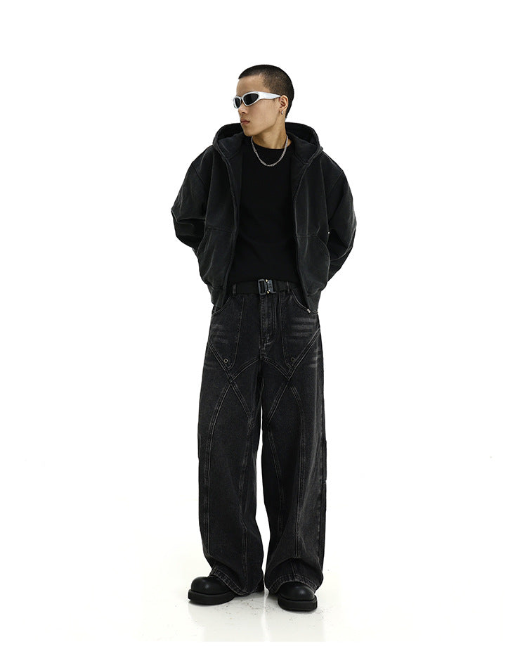 Men's Design Cold Style Niche Jeans