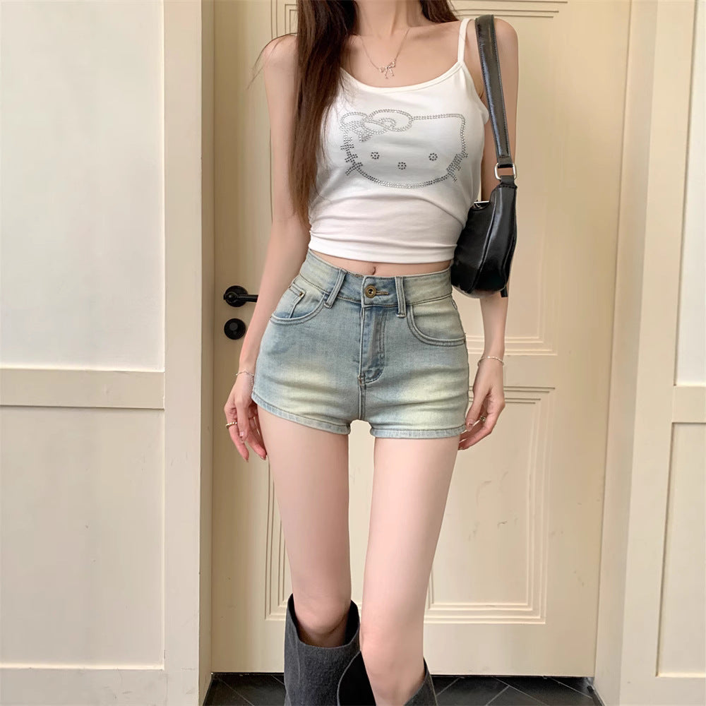 Women's Summer Small Hip Shorts Tight