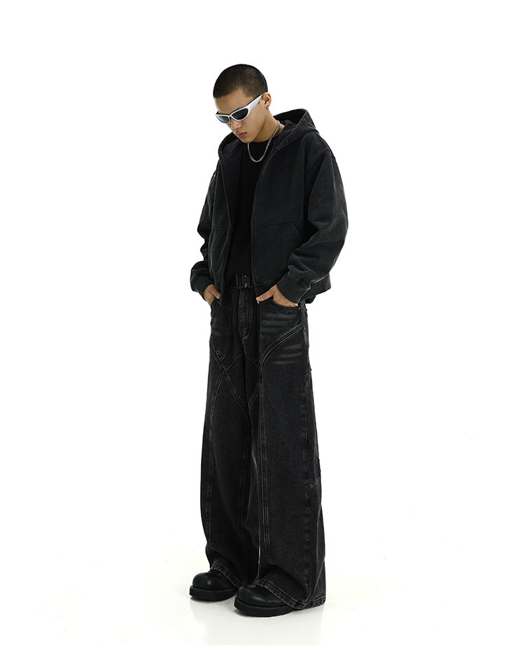 Men's Design Cold Style Niche Jeans