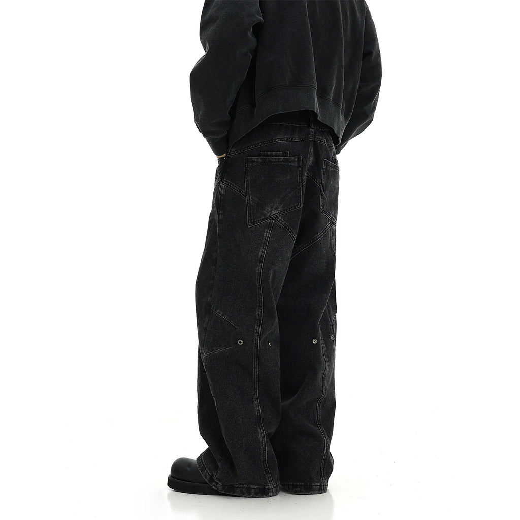 Men's Design Cold Style Niche Jeans